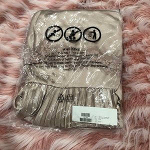 ASOS Dresses - Satin pleaded cami lace dress ASOS Dresses - Satin pleaded cami lace dress